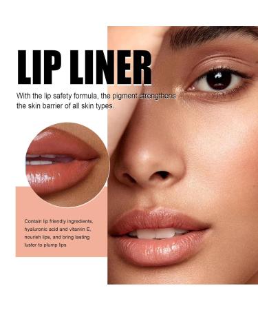 Discharge Lip Contour Pencil | Dark Brown Peel Off Lip Liner for Perfect Plump Lips - Buy Online on GoSupps.com