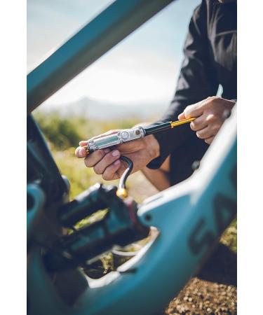 LEZYNE Digital Shock Drive Pump - Black/Gold - One Size | High-Quality Bike Pump - Buy Online on GoSupps.com
