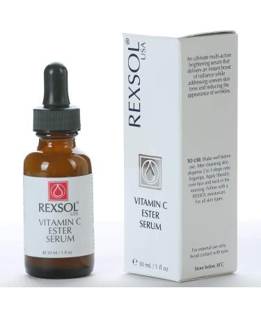 REXSOL Vitamin C Ester Serum | An Ultimate Multi-Action Brightening Serum | RadianceBoost Vitamin C Serum | Skin Brightening & Hydration | 30ML