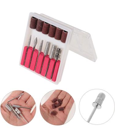 minkissy 1 Set Nail Polisher Nail Drill Bit Electric Nail Drill Nail Replacement Bits Manicure Sanding Bands Nail Sand Bands Pedicure Stainless Steel. Silicone. Quartz. Ceramics 7.1x5.7cm Picture 2 - Buy Online on GoSupps.com