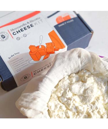 Craft Fresh Mozzarella & Ricotta at Home | Cultures for Health Cheese Kit - Buy Online on GoSupps.com