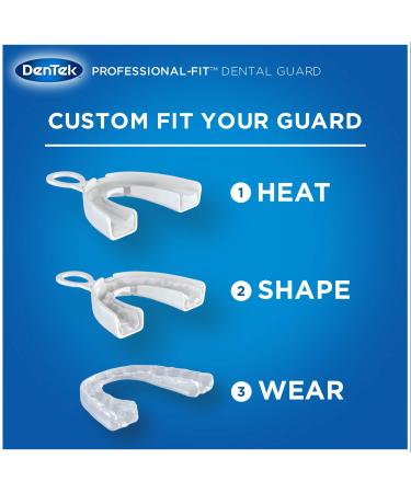 DenTek Professional-Fit  Maximum Protection Dental Guard for Teeth Grinding and Efferdent Anti-Bacterial Cleanser Tablet  90ct Guard + 90ct Cleanser Tablets - Buy Online on GoSupps.com