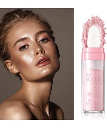 Highlight Pat Powder Highlighter Makeup Powder Pearlescent Face Shimmer Stick Shiny Makeup Powder For Brighten The Lips Pettis 2# - Buy Online on GoSupps.com