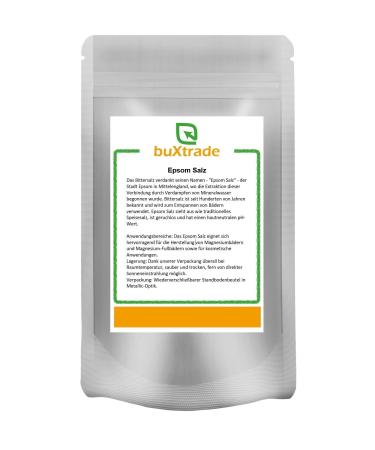 Epsom salt | Epsom salts | Magnesium sulfate | Pharmaceutical quality | Buxtrade | various sizes (10 kg)