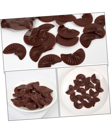 ibasenice 48 Pcs Imitation Chocolate Chips Shop Display Prop Small Chocolate Model Multi-function Chocolate Decor Chocolate Bar Maker Simulated Chocolate Pvc Food Play Dessert 3.50X2.50X0.20CMx2pcs 1 - Buy Online on GoSupps.com