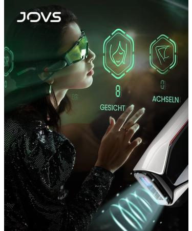 Jovs X IPL Hair Removal Device - Painless 3-in-1 Solution for Body Face & Intimate Areas | Alternative to Laser Hair Removal for Men & Women - Buy Online on GoSupps.com