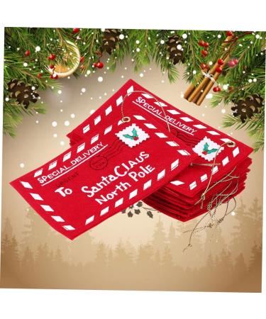 12pcs Card Envelope Christmas Tree Decoration Christmas Envelopes Pendant Accessories Party Bag - Buy Online on GoSupps.com