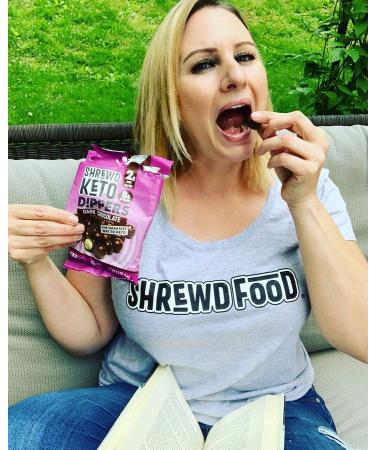Shrewd Food Keto Chocolate Protein Dippers - 2g Net Carbs, 8g Protein, Low-Calorie Keto Snack (16 Pack) - Buy Online on GoSupps.com
