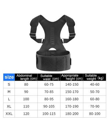 Oshhni Upper Back Brace Back Posture Correction Belt for Scoliosis Hunchback Thoracic Spine Correcter Back Correction Strap XXL - Buy Online on GoSupps.com