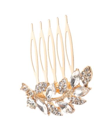 Mikinona issue card hair accessories rhinestone accessories for women Fashion hair hair comb eyebrow brush mini bangs comb rhinestone headpiece bride Miss Hair up accessories