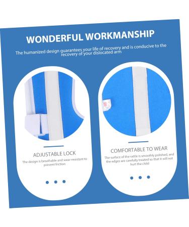 1pc Humerus Fixation Strap - Broken Arm Sling & Humeral Brace for Shoulder Joint Support | Medical Steel Plate - 34x15x2cm Blue - Buy Online on GoSupps.com