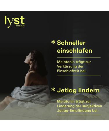 Shop Lyst Melatonin Drops - High Dose Fast-Acting Vegan & Patented | 200 Nights of Maximum Bioavailability - Buy Online on GoSupps.com