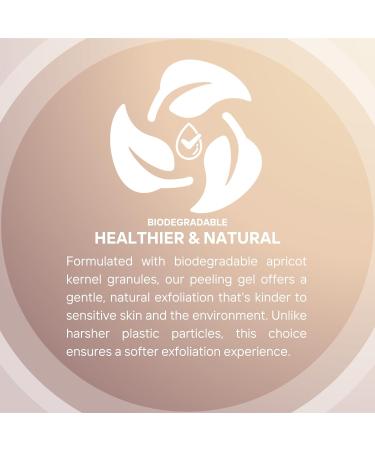 Amber & Vanilla Face Cleaning Gel - Exfoliating Apricot Kernel Powder Bitter Almond Oil & Vitamin E | Luxurious Skin Care - 3.3 fl. oz - Buy Online on GoSupps.com