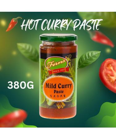 Fern Pickle Curry Sauce Chutney Pick N Mix | Choose From 17+ Flavours |Hot Curry Paste Vindaloo Curry Hot Mango Pickle Hot Lime Pickle Mild Lime Pickle Chilli Pickle - Pack of 6 - Buy Online on GoSupps.com