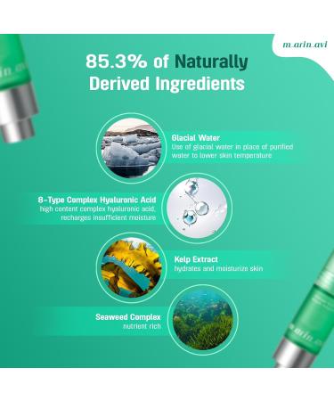 MARINAVI Korean Serum - Damage Relief Repair Ampoule for Youthful Radiant Skin | Natural Hydrating Hyaluronic Acid Facial Serum - 0.3 fl oz *2 - Buy Online on GoSupps.com