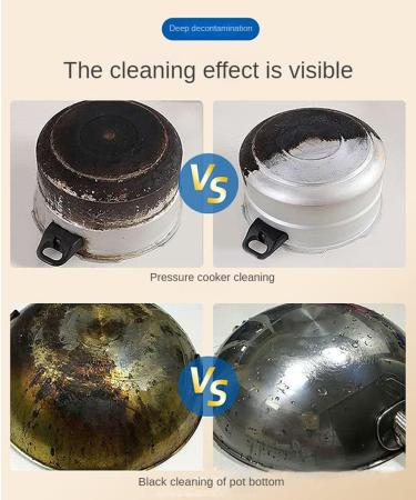 Strong stainless steel cleaning cream for kitchen utensils to remove oil stains Stainless steel cleaning cream - Buy Online on GoSupps.com