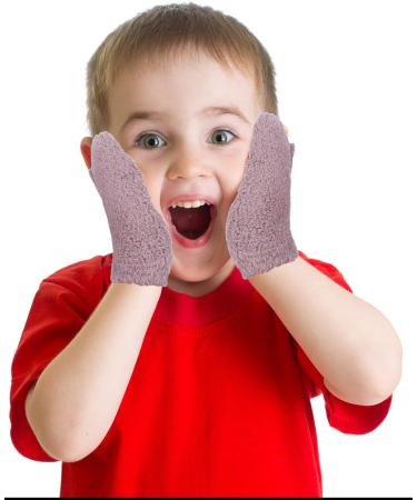 6 Pairs Kids Magic Stretch Mittens - Thermal Winter Gloves for Boys Girls 1-4 Years - Mixed Color - Buy Online on GoSupps.com