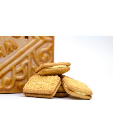 Giant Custard Cream Biscuits Gift Set - Custard Creams Novelty Biscuit Tin Family Biscuits Box with Custard Cream Luxury Biscuits - British Fathers Day Gift Ideas for Dads Birthday Hamper Tins 450g - Buy Online on GoSupps.com