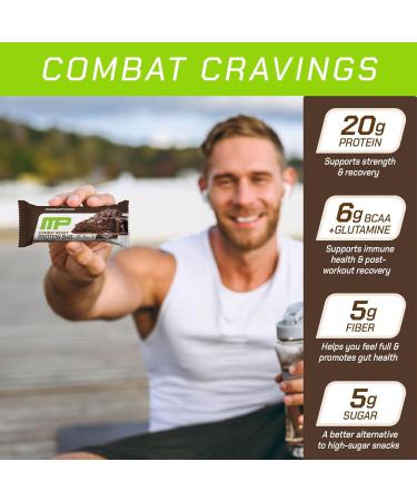 Muscle Pharm Combat Protein 2lb Vanilla and Combat Chocolate Cake Sport Bars - Buy Online on GoSupps.com