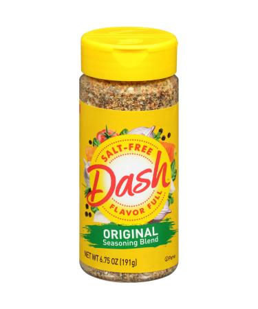 Mrs Dash Original Blend Salt-Free Seasoning 6.75 oz - No Sodium, No Carbs, No Sugar, Full Flavor