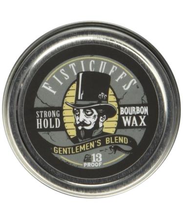 Fisticuffs Strong Hold Mustache Wax Gentlemen's Blend 1 OZ. Tin Sandalwood 1 Ounce (Pack of 1)