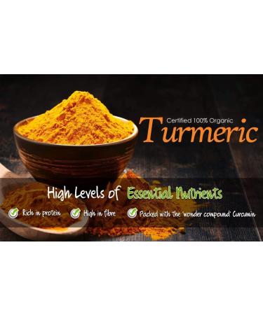 Organic Turmeric Powder 200g - Natural Curcumin Source | MySuperfoods - Buy Online on GoSupps.com