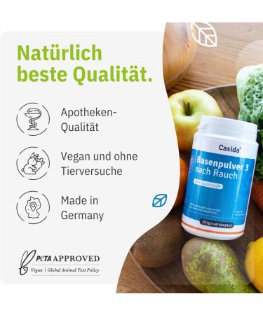  Casida Casida Alkaline Powder 3 according to Rauch Powder 200 g Powder - Buy Online on GoSupps.com