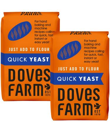 (2 Pack) - Doves Farm - Quick Yeast | 125g | 2 PACK BUNDLE