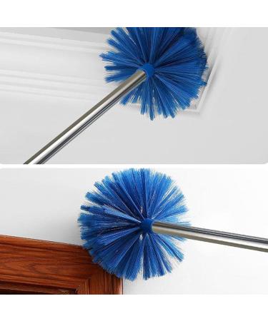 Cobweb Duster with Extension - Sturdy Extendable Spider Web Brush with Long - Spider Web Remover for Cleaning Ceiling Fan High Ceiling Blinds Furniture & Cars Siopob - Buy Online on GoSupps.com