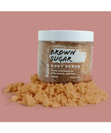 Face Facts Brown Sugar Body Scrub | Exfoliates and Softens | 400g - Buy Online on GoSupps.com