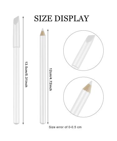 2-in-1 Nail Whitening Pencil for DIY Manicure & Cuticle Pusher - White Nail Design - Buy Online on GoSupps.com