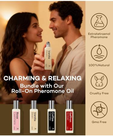 PUREFITTECH Pheromones Perfume Oil for Women Vanilla Bean Fragrance Roll-on Long Lasting Pheromone Perfume Oil 0.68 fl oz (2 * 10ml) Travel Size Pure Essential Oil Parfum Made in USA Vanilla Bean-2 PACK - Buy Online on GoSupps.com