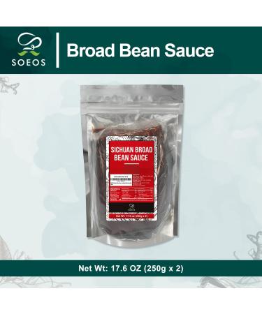Sichuan Pixian Doubanjiang Chili Paste with Red Chili Oil - 1 LB (2 Packs) by Soeos - Buy Online on GoSupps.com