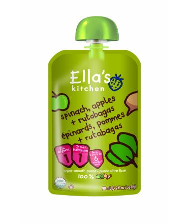 Ella's Kitchen Spinach Apples and Rutabagas 7-Count