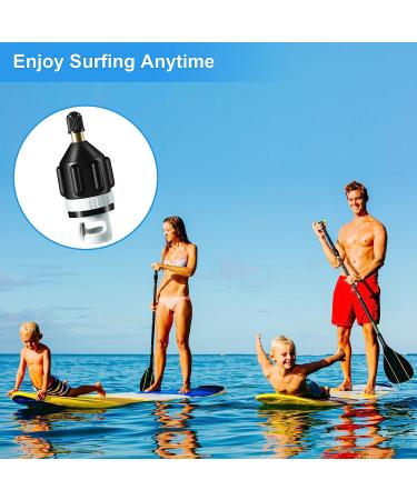 Inflatable Boat SUP Pump Adapter Set - Premium Conventional Air Adapter for Quick Inflation - Ideal for Paddleboard, Kayak & More - Buy Online on GoSupps.com