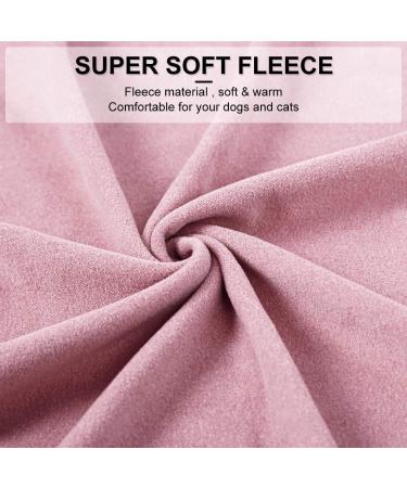 Soft & Warm Dog Sweater - Winter T-Shirt Coat for Small Dogs & Cats - Pink S - 1 Pack - Buy Online on GoSupps.com
