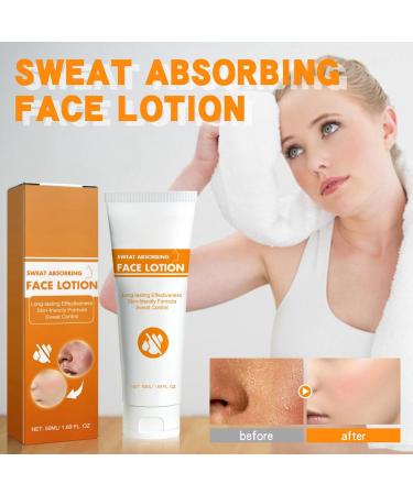 Sweat Absorbing Face Lotion Antiperspirant and Oil Control Lotion Stop Face Sweating Anti Sweat Oil Face Lotion Face Discourage Sweat Lotion Sweat Absorbing Face Lotion Anti Sweat for Face for All - Buy Online on GoSupps.com