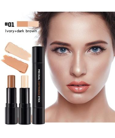 Cream Bronzer Contour Stick Highlighter Makeup Stick - Waterproof Professional Face Contour Palette - Buy Online on GoSupps.com