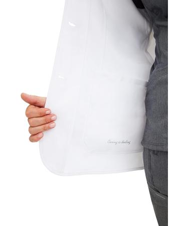 Healing Hands White Coat 5160 White MT - Professional Uniform for Healthcare Professionals - Buy Online on GoSupps.com