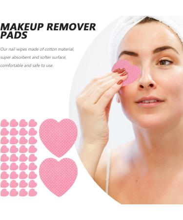 LALAFINA Glue Wipes Pads 200 Sheets Nail Polish Remover Wipes Lint Nail Wipes Heart Shape Gel Nail Polish Remover Pads for Polish Clean Acrylic Nails Remover Pink - Buy Online on GoSupps.com