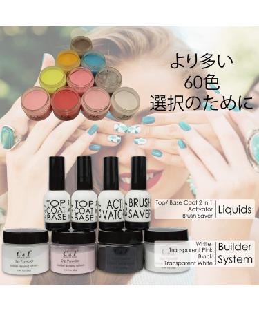 C&I Dip Powder Color No. 71 Cyan Glaze for Nail Color 1 oz / 28 g Translucent System - Buy Online on GoSupps.com