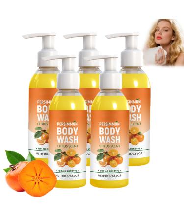 ZLHHRZJX Deep cleansing body wash with a khaki scent for the older generation - Moisturizing shower gel with coconut oil and green tea moisturizing shower gel for men and women fresh wash for