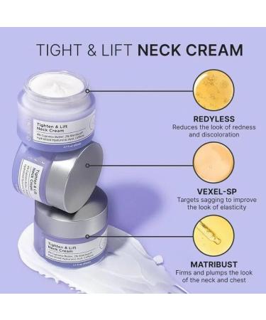 Tighten Neck Firming Cream Tighten And Lift Neck Cream Anti-Aging Neck Cream for Tightening Tighten and Lift Neck Cream Tightening Moisturizer for Neck Eliminates Wrinkles & Hydrating-Men & Women - Buy Online on GoSupps.com
