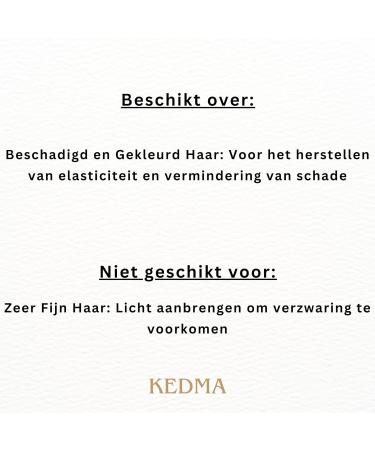 Kedma Keratin Repair Hair Serum Restores Elasticity and Reduces Hair Breakage For Damaged and Straightened Hair 150ml - Buy Online on GoSupps.com