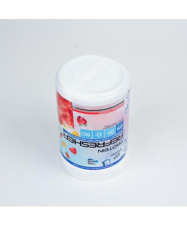 Believe Supplements Protein Refresher (25 Servings) - Revolutionary Juice-Type Whey Protein Powder for Fitness Bodybuilding Gym or for Bigger Protein Intake (25 Scoops Strawberry Lemonade) Strawberry Lemonade 1.43 Pound  - Buy Online on GoSupps.com