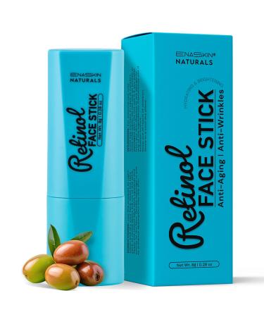 Retinol Stick for Face and Eye Anti-Wrinkle: Hydrating Cream for Face Multi-Balm for Fine Lines - Anti-Aging Daily Moisturizer Stick