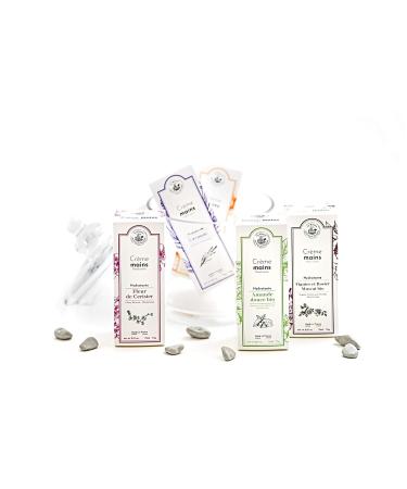 Hand Cream with Organic Almond Oil - Nourishing Moisturizer 75ml | International Shipping - Buy Online on GoSupps.com