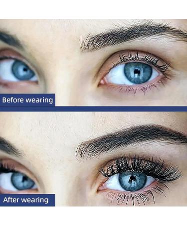 4 Pairs Magnetic Eyelashes Natural Look Magnetic Eyelashes with Applicator Reusable Magnetic Eyelashes 3D Magnetic Eyelash Partner Set Waterproof False Lashes Magnetic No Glue Or Eyeliner Required - Buy Online on GoSupps.com