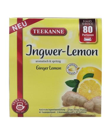 Teekanne Teekanne Lemon Ginger 80 x 1.5 g