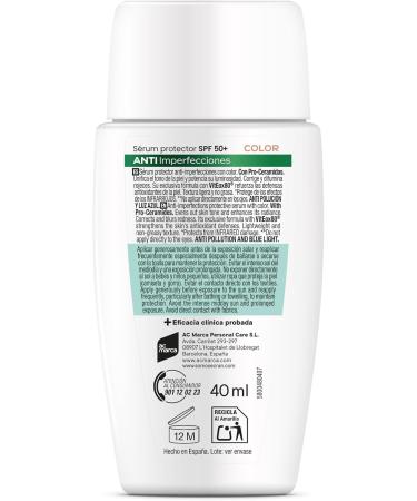  Ecran ECRAN Sunnique Anti-Blemish Serum Sun Protection and Face Care Coloured Protective Serum Unifies Tone and Corrects Red Light Texture Waterproof 40 ml - Buy Online on GoSupps.com